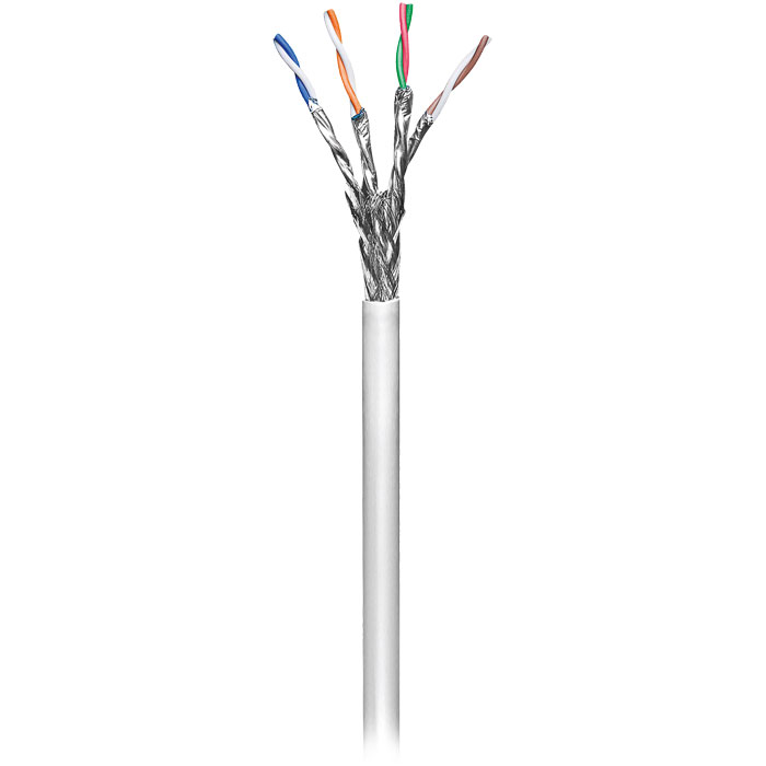 055-0986 95696 NETWORK CABLE REEL CAT 6 S/FTP (PiMF) AWG 23/1 (SOLID) CCA 305m - Image 1